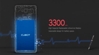 Cubot S200 - smartphone with a battery of 3300 mAh