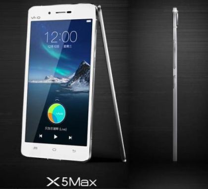 Vivo X5 Max announced officially with 4.77 mm