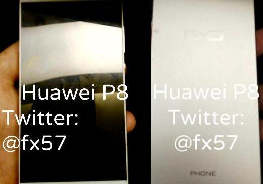 Leaked images and specifications of the future Huawei P8