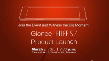 Gionee ELIFE S7 - insanely slim smartphone