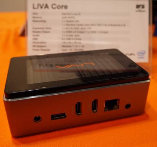 ECS has shown at CeBIT prototypes of new mini-PC Liva