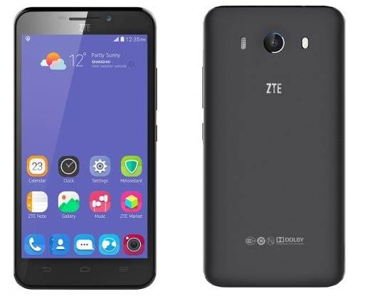 ZTE Grand S3 new Android smartphone with iris sensor