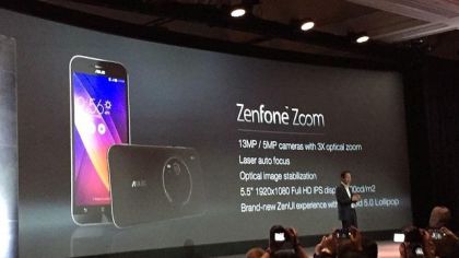 Asus announces new ZenFone Zoom and ZenFone Max