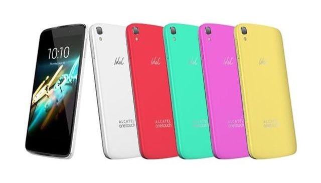 Alcatel OneTouch Idol 3C - new smartphone in a rainbow of colors