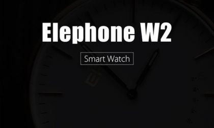 Elephone W2: traditional watch with smart features