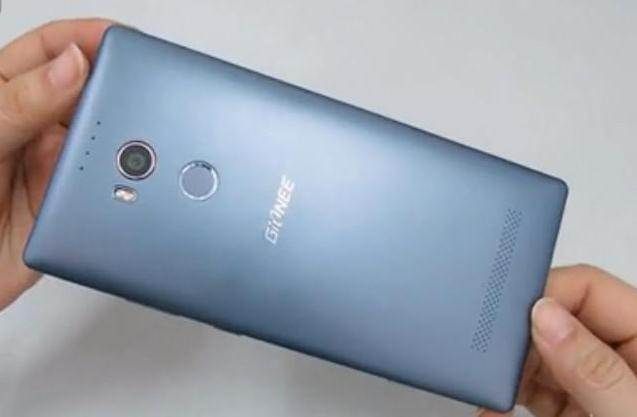 Gionee S8 shown in video