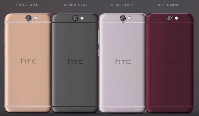 HTC One A9 smartphone with 5-inch screen FHD, Snapdragon 617 and Android Marshmallow
