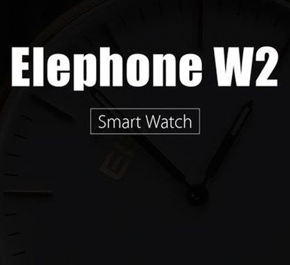 Elephone W2: traditional watch with smart features