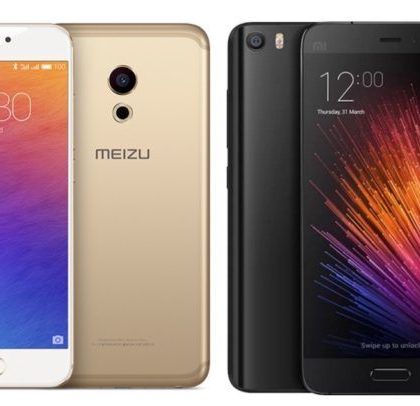 Compare Xiaomi Mi5 and Meizu Pro 6 - which is better?