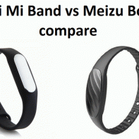 Meizu Bong 2P and Xiaomi Mi Band: compare fitness trackers